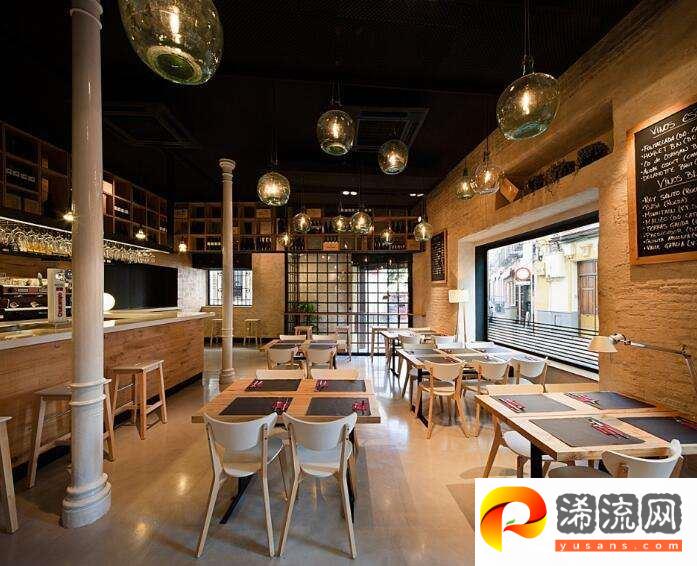 餐饮店装修效果图